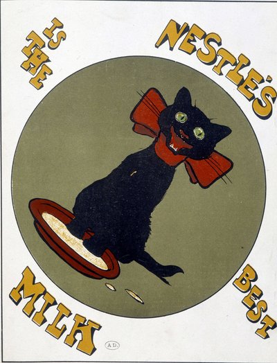 Nestlé es la mejor leche - publicidad de Nestlé de Unknown artist