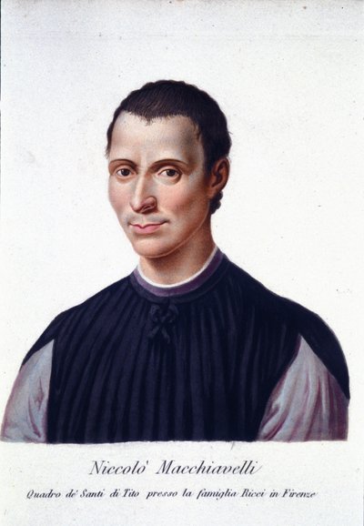 Niccolo di Bernardo dei Machiavelli de Unknown artist