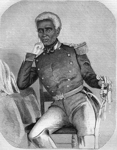 Nicolas Fabre Geffard, presidente de la República de Haití entre 1859-1867. de Unknown artist