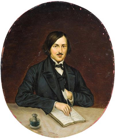 Nicolás Gogol - Retrato del autor Nikolai Gogol (1809-1852) de Unknown artist
