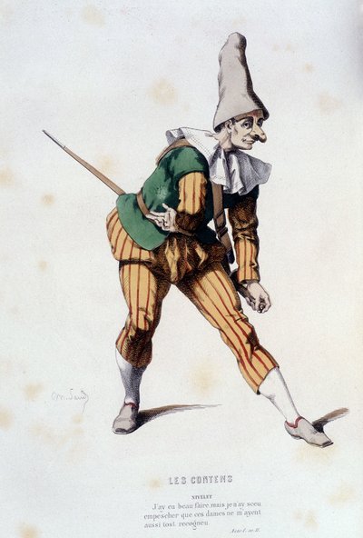 Nivelet en “los contentos” (por Odet de Turnèbe en 1584), en “el teatro francés en los siglos XVI y XVII anterior a Molière” por Edouard Fournier. de Unknown artist