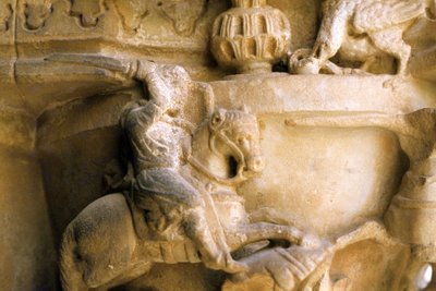 Arte normando en Monreale (Sicilia): capiteles del Claustro de los Benedictinos de Unknown artist