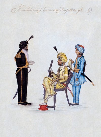 Nounihal Singh Nieto de Ranjeet Singh de Unknown artist
