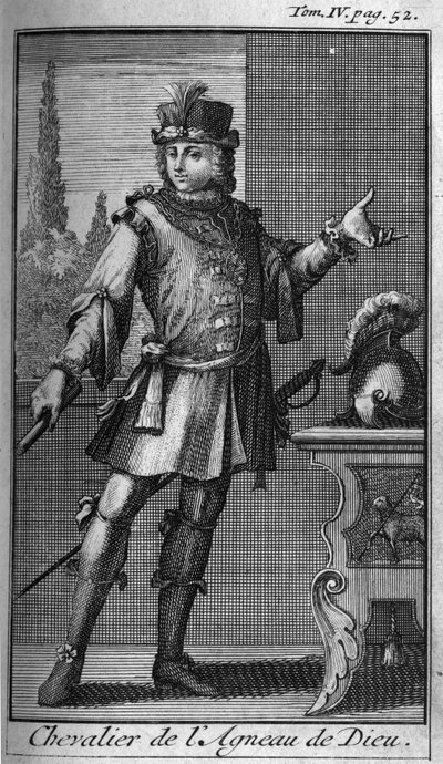 Órdenes de Caballería. Caballero del Cordero de Dios. En 