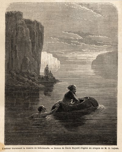 P. Marcoy en un hokoumada de Unknown artist