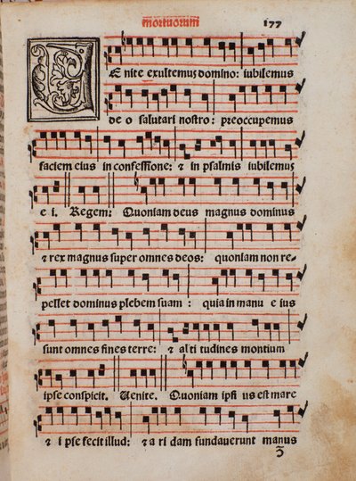 Página del libro litúrgico “Liber Sacerdotalis” de Castellini de Unknown artist