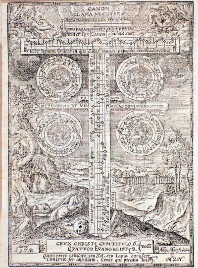 Página tomada de Compendio de Música por Adam Gumpelzhaimer de Unknown artist