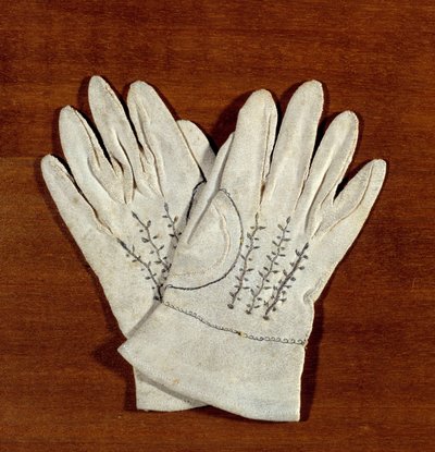 Par de guantes de Napoleón II, Rey de Roma (1811-1832), hijo del Emperador Napoleón I (1769-1821) de Unknown artist