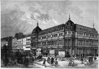 París 1872: nuevas tiendas, Au bon marché de Unknown artist