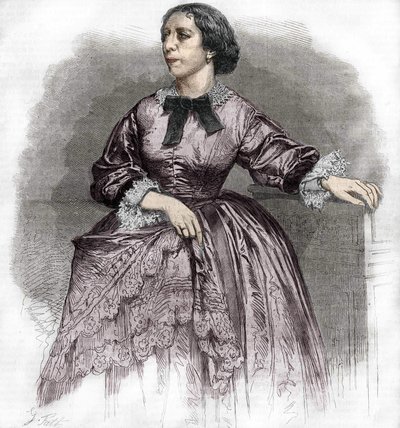 Pauline Viardot-García (1821-1910), cantante francesa de Unknown artist