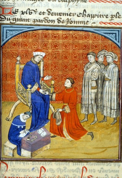 Felipe VI, 512, 356r: Solicitud de autorización a la Biblioteca Municipal de Toulouse (tel: 05 62 27 66 66) de Unknown artist