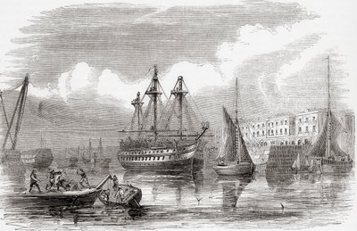 Plymouth, Inglaterra (grabado) de Unknown artist