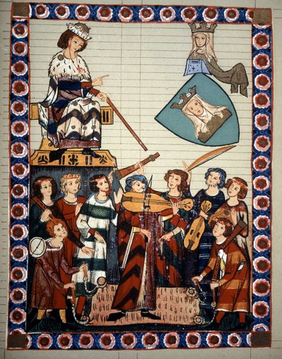 Poesía de los trovadores por el Maestro Heinrich Frauenlob de Unknown artist
