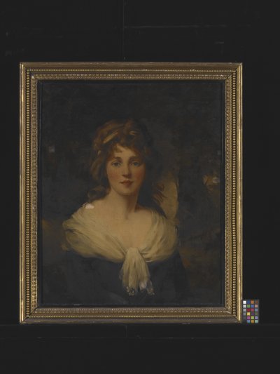 Retrato de una chica (óleo sobre lienzo) de Unknown artist