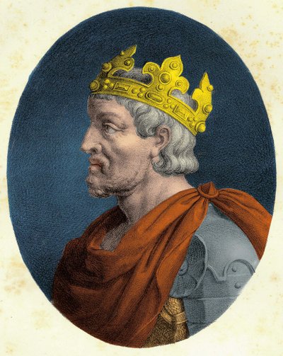 Retrato de Pipino el Breve (c. 714 - 768) de Unknown artist