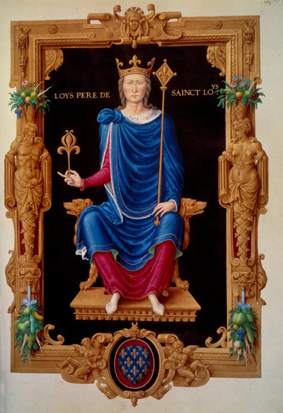 Retrato del Rey de Francia Luis VIII el león de Unknown artist