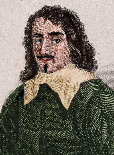 Retrato de Adam Billaut, conocido como Maître Adam (1602-1662) carpintero, poeta y compositor francés. Grabado de 1896. de Unknown artist