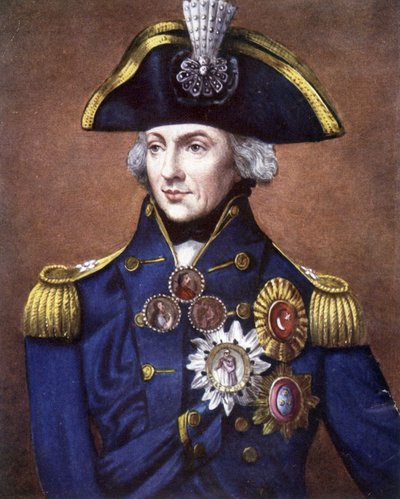 Retrato del Almirante Nelson (1758 - 1805), Almirante británico de Unknown artist