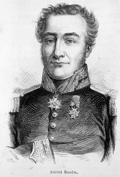 Retrato del Almirante Nicolas Baudin (1750-1803), marinero y explorador francés de Unknown artist