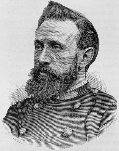 Retrato de Adolphe Alphonse Assi (1840 - 1886). Grabado de finales del siglo XIX en 
