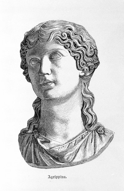 Retrato de Agripina la Joven de Unknown artist