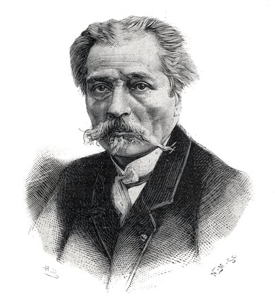 Retrato de Aimé Millet, escultor, grabador, medallista y pintor francés (1819-1891) de Unknown artist