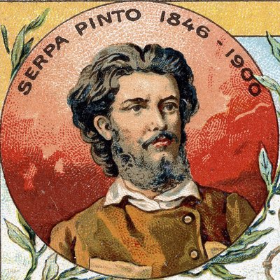 Retrato de Alexander Alberto da Rocha Serpa Pinto. Explorador portugués (1846-1900) de Unknown artist