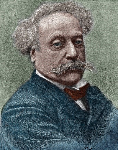 Retrato de Alexandre Dumas Jr. (1824-1895), escritor francés. de Unknown artist