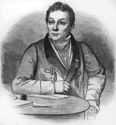 Retrato de Alexandre Lenoir. Arqueólogo francés (1761-1839) de Unknown artist