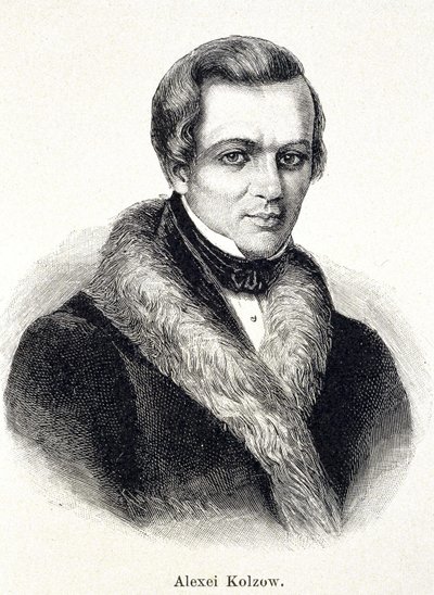 Retrato de Alexei Kolzow de Unknown artist