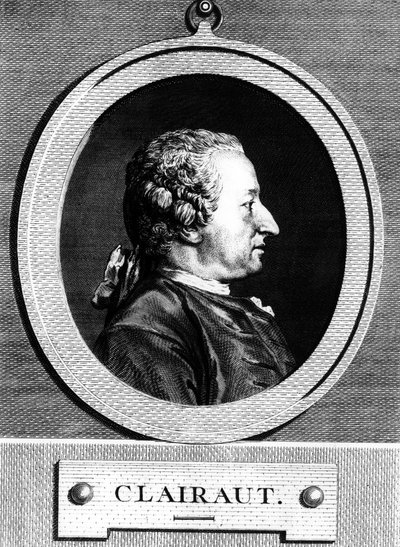 Retrato de Alexis Claude Clairaut (1713-1765), matemático francés. de Unknown artist