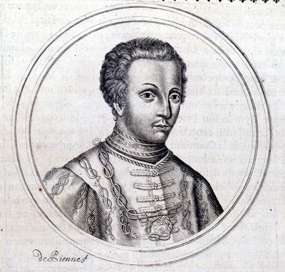 Retrato de Amadeo VI de Saboya conocido como El Conde Verde de Unknown artist