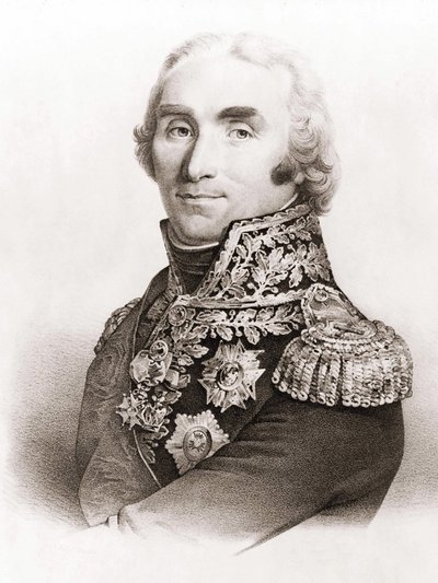 Retrato de André Massena (1756 - 1817), Mariscal de Francia de Unknown artist