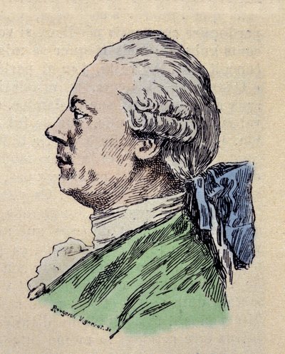 Retrato de Andre Danican (André-Danican) PHILIDOR de Unknown artist