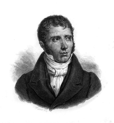 Retrato de André Marie Jean Jacques Dupin (1783-1865), magistrado y político francés, grabado del siglo XIX de Unknown artist