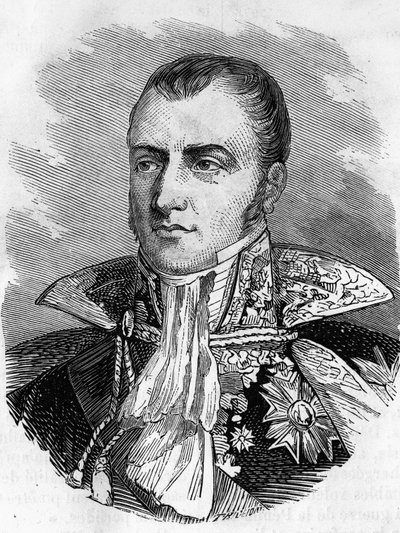 Retrato de Anne Jean Marie René Savary, Duque de Rovigo (1774-1833), general y político francés de Unknown artist