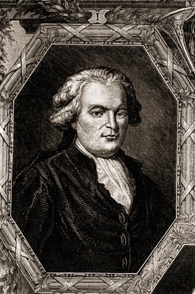 Retrato de Anthelme Brillat-Savarin. Magistrado y escritor francés (1755-1826), autor de la “Fisiología del gusto” (1826), colección de reflexiones sobre los placeres de la mesa. de Unknown artist