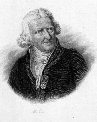 Retrato de Antoine Augustin Parmentier - en “Retratos de hombres útiles” de Unknown artist