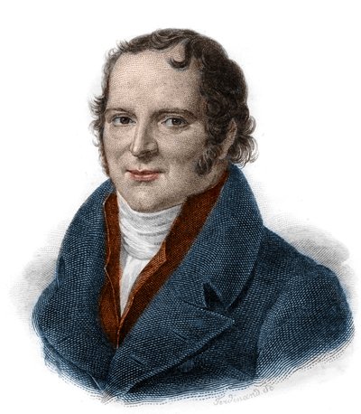 Retrato de Antoine Francois, Conde de Fourcroy (1755 - 1809) Químico, naturalista, médico, grabado del siglo XIX de Unknown artist