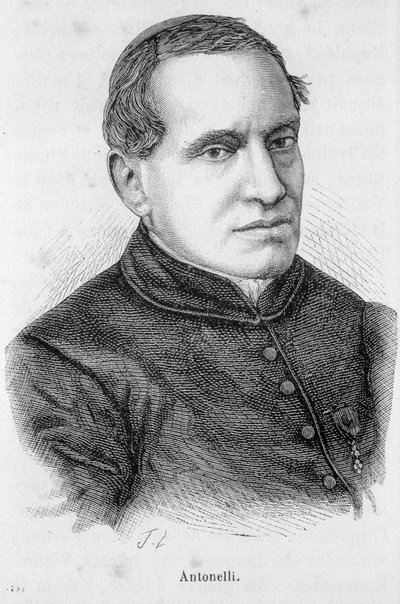 Retrato de Antonelli de Unknown artist