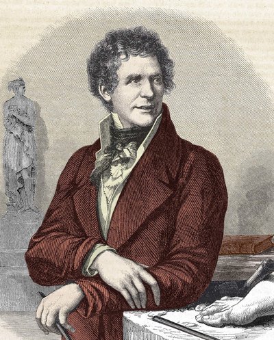 Retrato de Antonio Canova (1757-1822) escultor de Unknown artist