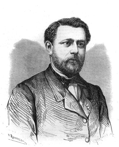 Retrato de Arthur Chervin (1850-1921), fundador y director del Instituto de los Tartamudos en París. de Unknown artist