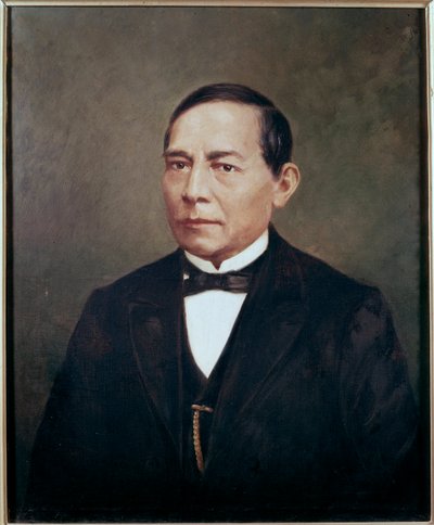 Retrato de BENITO PABLO JUÁREZ (1806-1872) político mexicano de Unknown artist