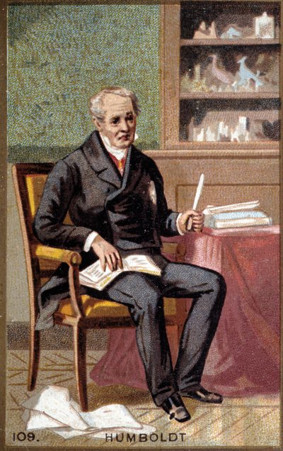 Retrato del Barón Alexander Von Humboldt (Alexander de Humboldt de Unknown artist