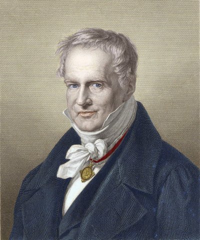 Retrato del Barón Alexander Von Humboldt de Unknown artist