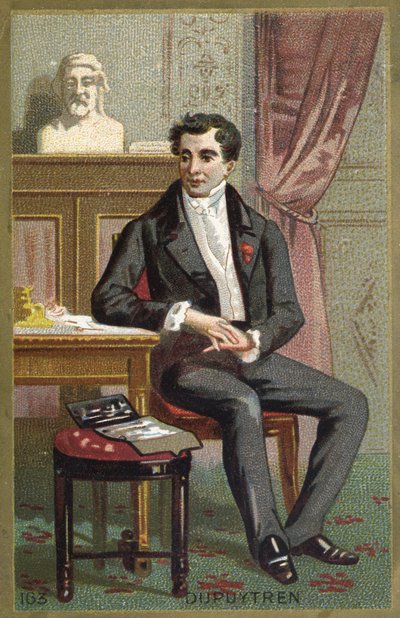 Retrato del Barón Guillaume Dupuytren (1777-1835), cirujano francés de Unknown artist