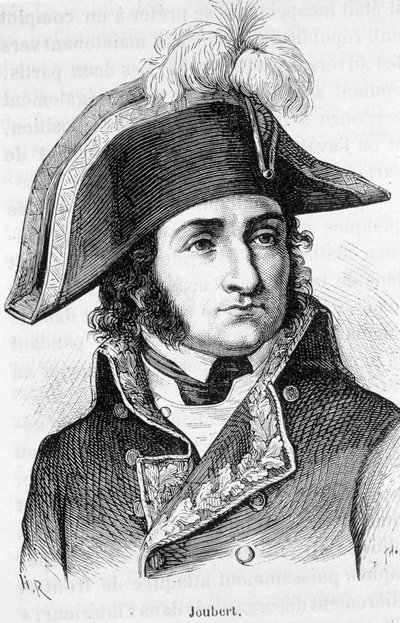 Retrato de Barthelemy Catherine Joubert (1769-1799), general francés, muerto en la Batalla de Novi de Unknown artist