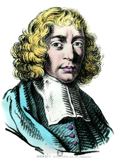 Retrato de Baruch de Spinoza de Unknown artist
