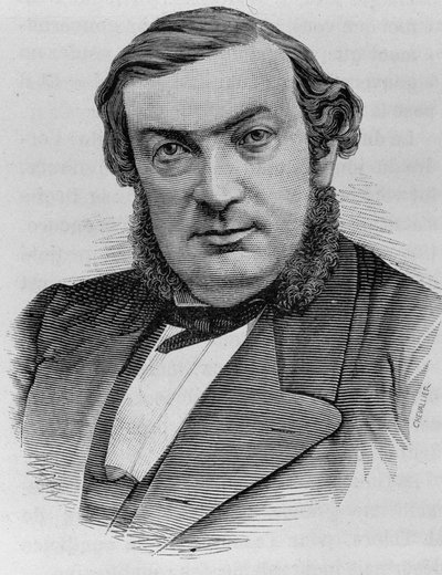 Retrato de Batbie. Grabado de finales del siglo XIX en “Historia de Francia” de H. Martin. de Unknown artist