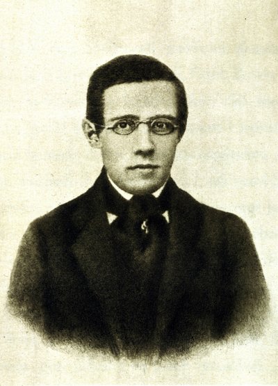 Retrato de Bedrich Smetana (1824-1884), compositor y pianista checo de Unknown artist